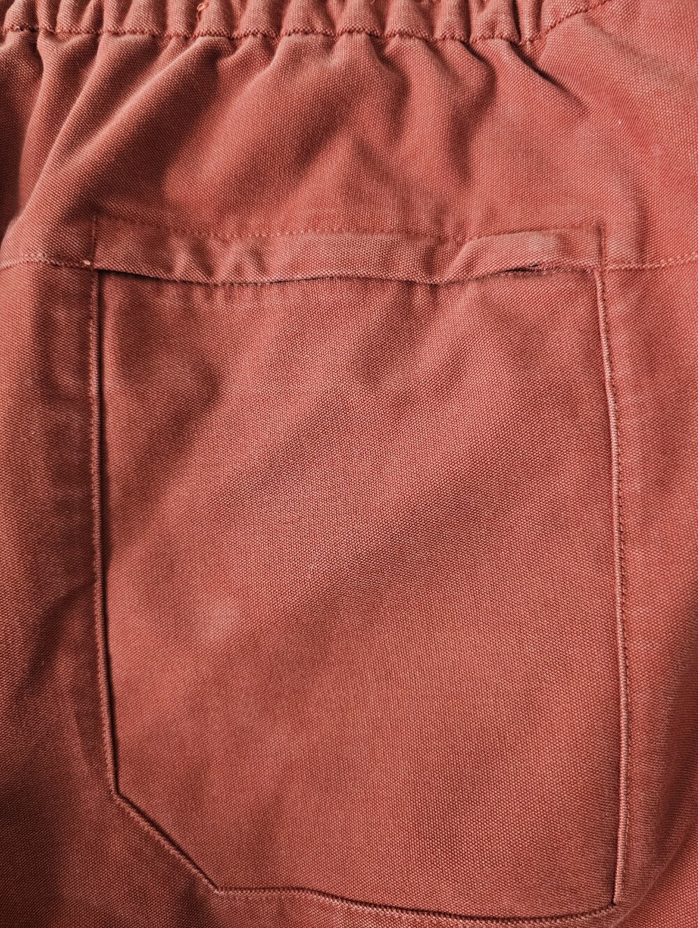 Lululemon Bowline Pants M Mens Rust Orange Terracotta Utilitech Drawstring Casua - Picture 10 of 11